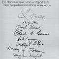 H.J. Heinz Company Annual Report 1978
