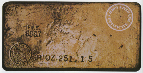 Citibank Gold Certificate