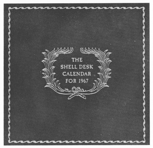 The Shell Desk Calendar for 1967 book