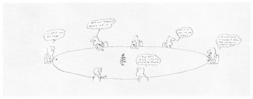 I still say no star…, Christmas card
