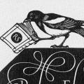 Robert Elwell, bookplate