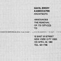 Davis, Brody & Associates, removal announcement