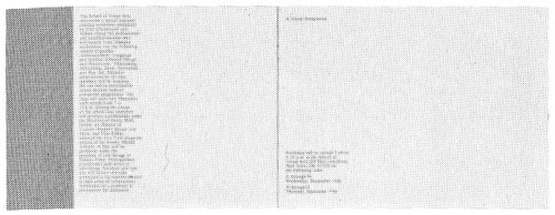 A Visual Symposium, course announcement