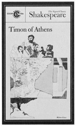 Timon of Athens, paperback cover