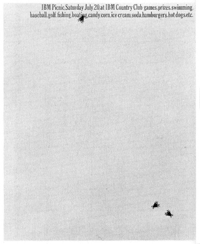 IBM Picnic, letterhead