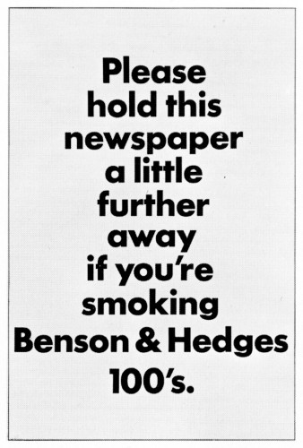 Please hold this newspaper...