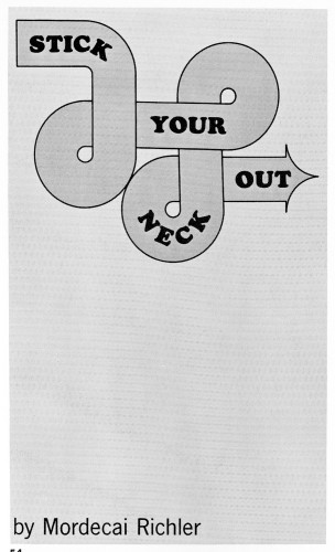Stick Your Neck Out, paperback book cover