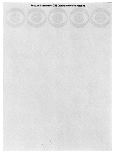 CBS Television Stations, stationery