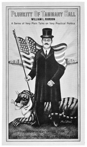 Plunkitt of Tammany Hall, paperback book cover