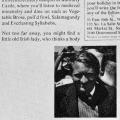 “An Irishman will try…”