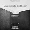 “Want to read a good book?”