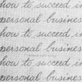 How to succeed in personal business, booklet
