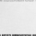 Mitzi Morris, Artists Representative, business card