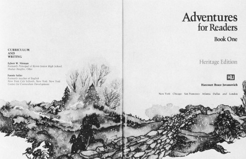 Adventures for Readers, Book One Heritage Edition