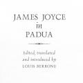 James Joyce in Padua