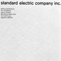 Standard Electric Company, Inc., letterhead, envelope