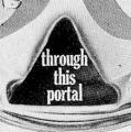 “Through this portal pours the greatest beer in the West.”