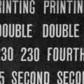 Colmanece Printing Shop, announcement