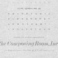 Gothic no. 25 and no. 26 Poster from Typography & Paper Series