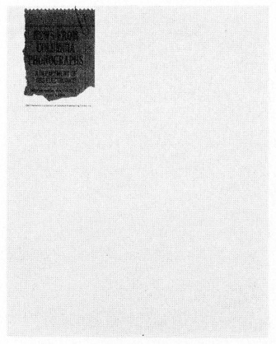 News from Columbia Phonographs, letterhead