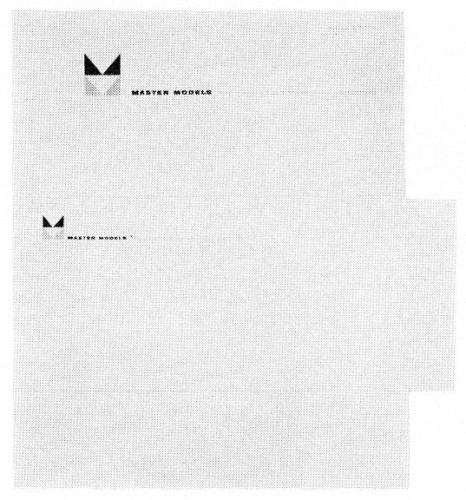 Master Models, letterhead and envelope
