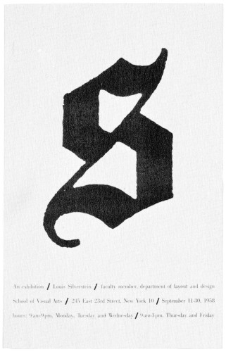 Louis Silverstein, exhibition