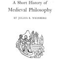 A Short History of Medieval Philosophy