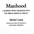 Manhood