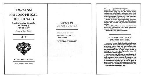 Philosophical Dictionary