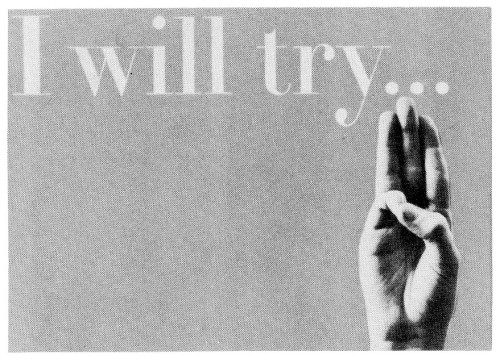 I Will Try