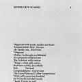 Spider Poems