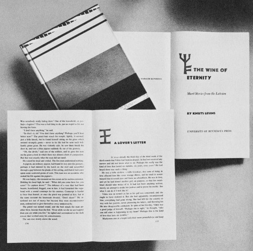 The Wine of Eternity, Short stories from the Latvian