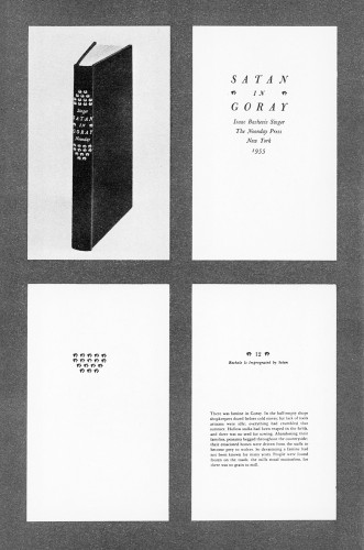 Satan in Goray