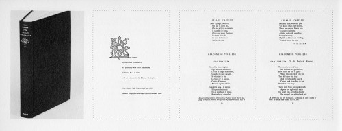 Lyric Poetry of the Italian Renaissance