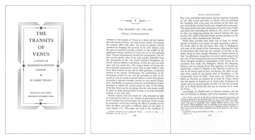 The Transits of Venus