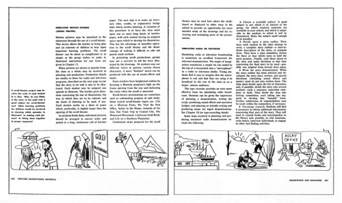 A-V Instruction: Materials & Methods