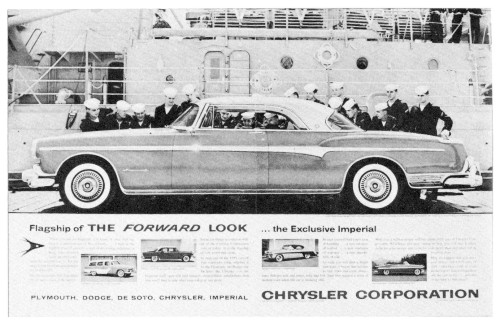 “Flagship of the Forward Look…The Exclusive Imperial”