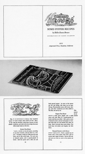 Some Oyster Recipes