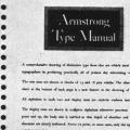 Armstrong Type Manual