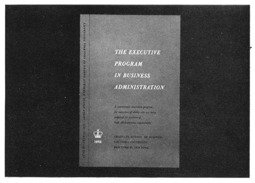 The Executive Program in Business Administration