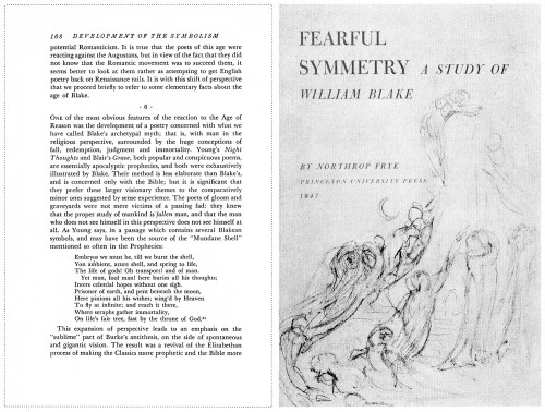 Fearful Symmetry: A Study of William Blake