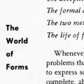 The Life of Forms