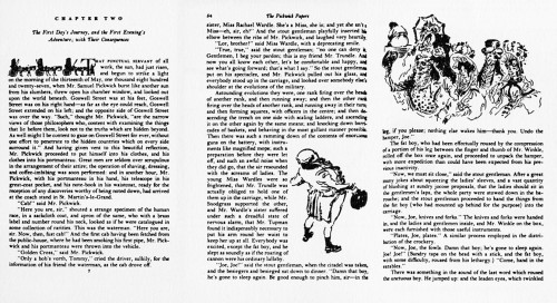 The Posthumous Papers of the Pickwick Club
