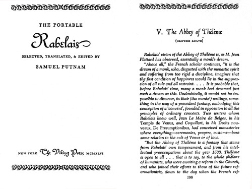 The Portable Rabelais