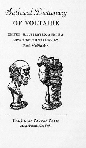 Satirical Dictionary of Voltaire