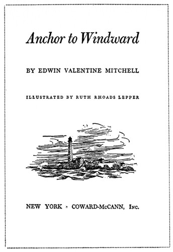 Anchor to Windward