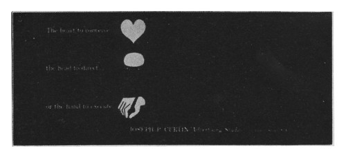 “The heart to conceive..”—Curtin blotter