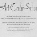 Art Center School Graduation certificate