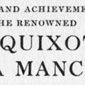Don Quixote de la Mancha
