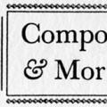 Composing Sticks and Mortar Boards